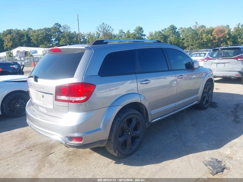 Vin: 3c4pddgg7jt416645, lot: 46832365, dodge journey crossroad awd 20184