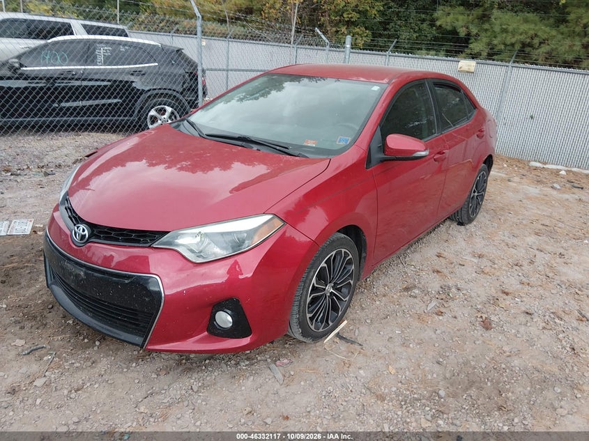 Vin: 2t1burhe9gc719412, lot: 46832370, toyota corolla s plus 20162