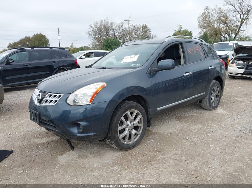 Vin: jn8as5mv4cw379284, lot: 46832384, nissan rogue sv w/sl pkg 20122