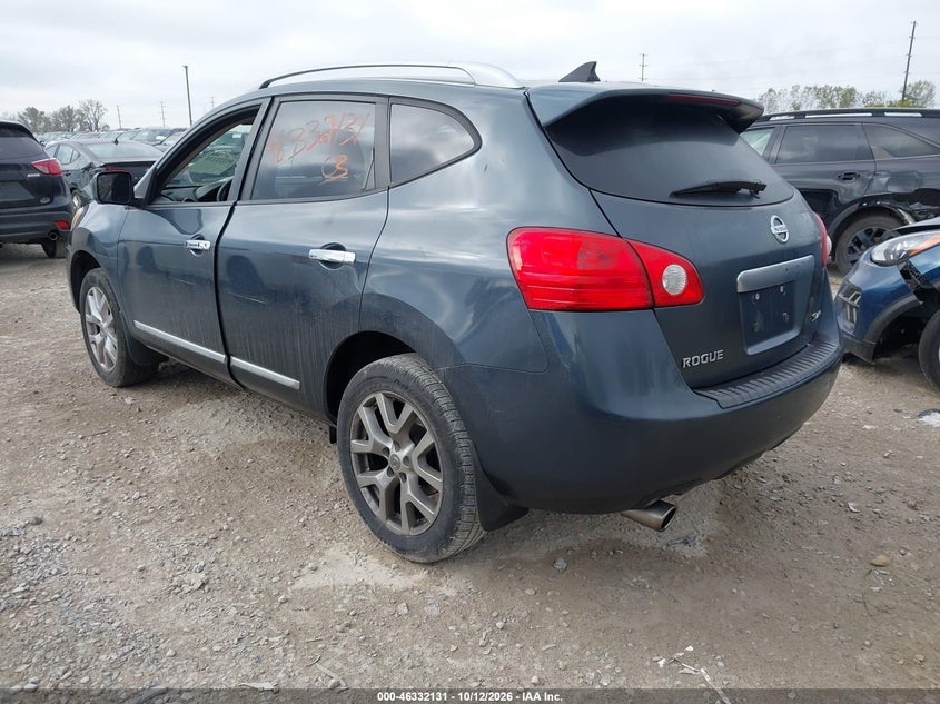 Vin: jn8as5mv4cw379284, lot: 46832384, nissan rogue sv w/sl pkg 20123