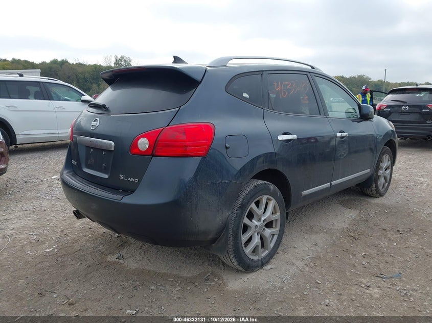 Vin: jn8as5mv4cw379284, lot: 46832384, nissan rogue sv w/sl pkg 20124
