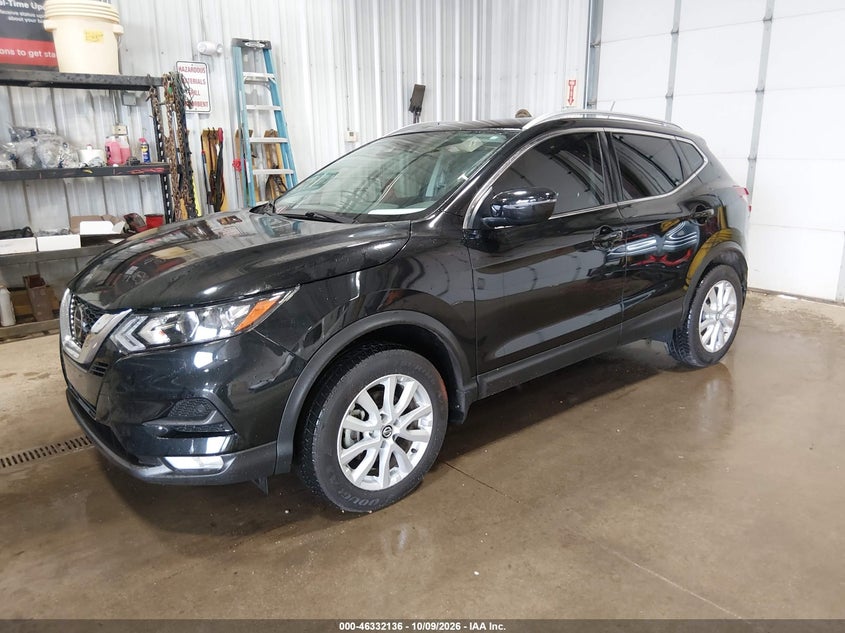 Vin: jn1bj1cw5lw645548, lot: 46832389, nissan rogue sport sv awd xtronic cvt 20202