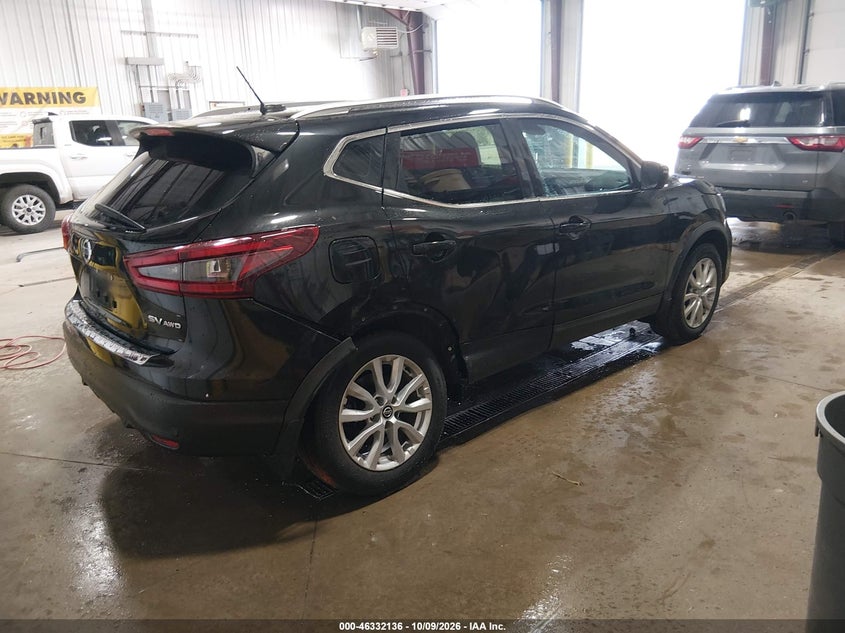 Vin: jn1bj1cw5lw645548, lot: 46832389, nissan rogue sport sv awd xtronic cvt 20204