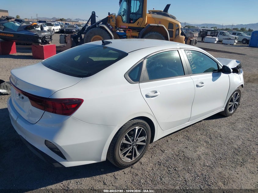 Vin: 3kpf24ad8re706912, lot: 46832451, kia forte lxs 20244
