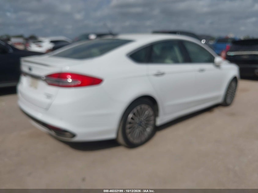 Vin: 3fa6p0k98hr114458, lot: 46832452, ford fusion titanium 20174