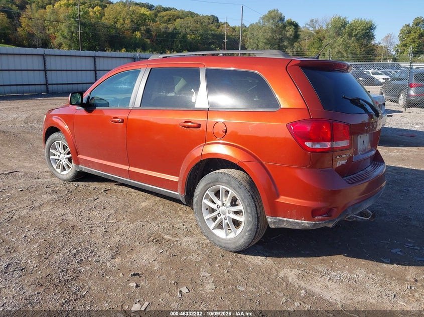 Vin: 3c4pdcbg9dt716550, lot: 46832455, dodge journey sxt 20133