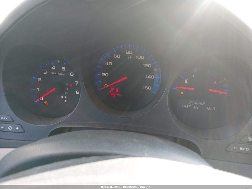 ACURA TL 2004 VIN 19UUA66254A003746