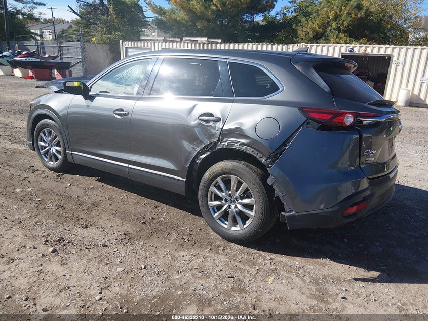 Vin: jm3tcbcy3k0335877, lot: 46832462, mazda cx-9 touring 20193