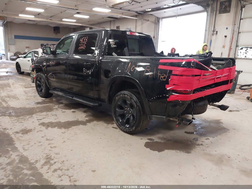 Vin: 1c6srfft2tn228146, lot: 46832468, ram 1500 big horn  4x4 5'7 box 20263