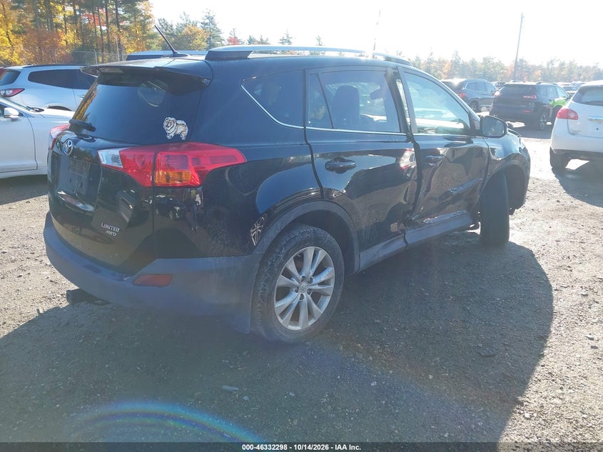 Vin: 2t3dfrev9ew175598, lot: 46832551, toyota rav4 limited 20144