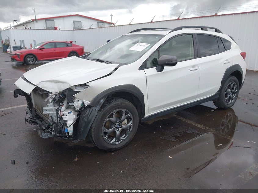 Vin: jf2gthsc0ph205326, lot: 46832572, subaru crosstrek sport 20232