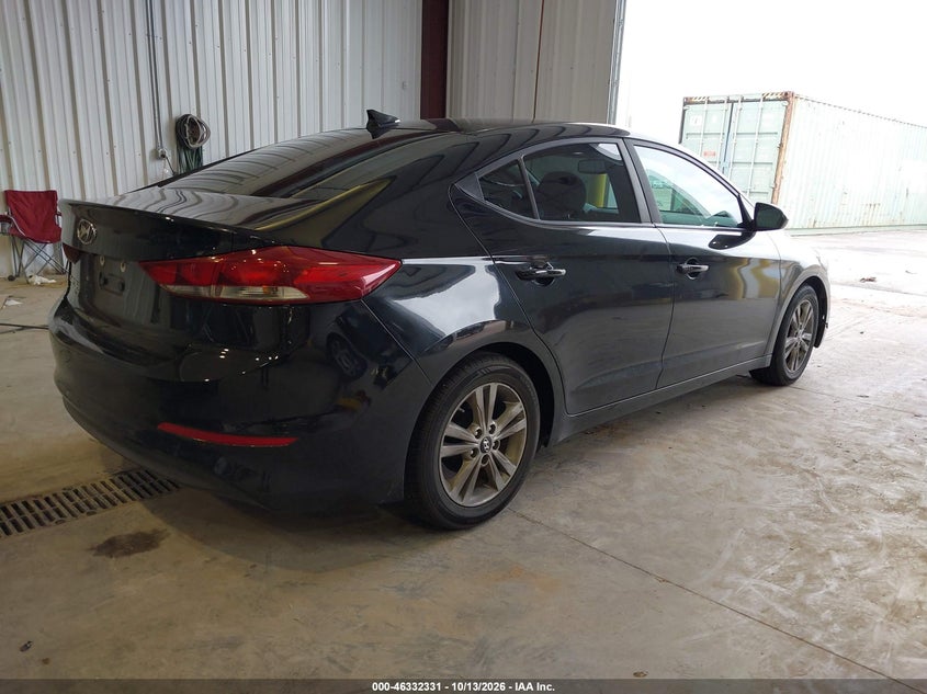 Vin: kmhd84lf1hu248064, lot: 46832584, hyundai elantra value edition 20174