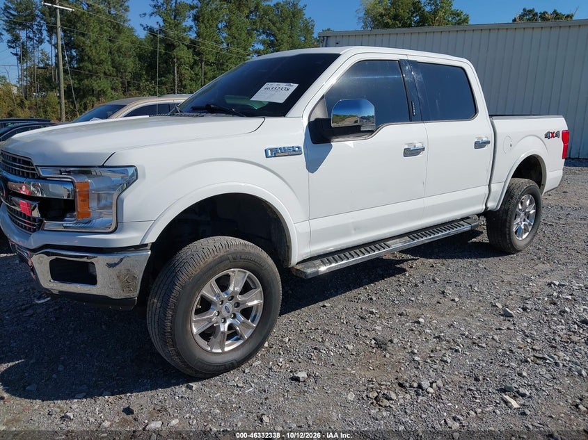 Vin: 1ftew1e53jfd79797, lot: 46832591, ford f-150 lariat 20182