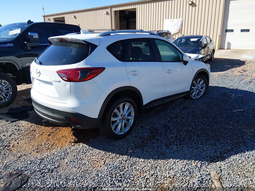 Vin: jm3ke4dy2e0319299, lot: 46832614, mazda cx-5 grand touring 20144