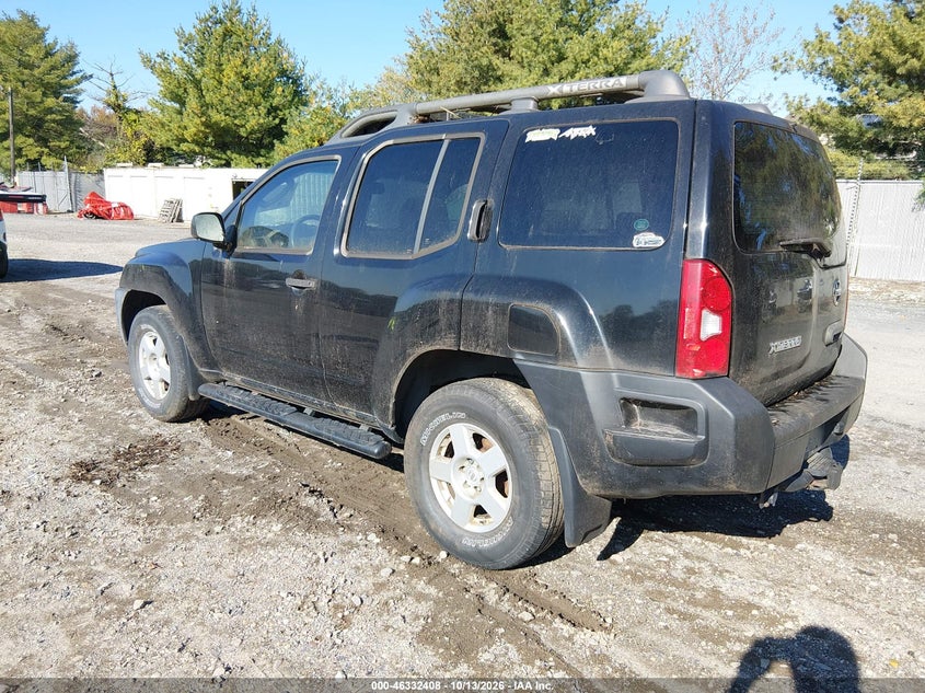 NISSAN XTERRA 2007 VIN 5N1AN08W27C531574