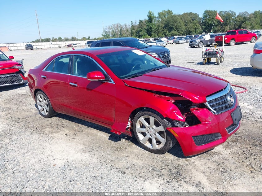 Vin: 1g6ab5rx4e0166480, lot: 46832664, cadillac ats luxury 20141