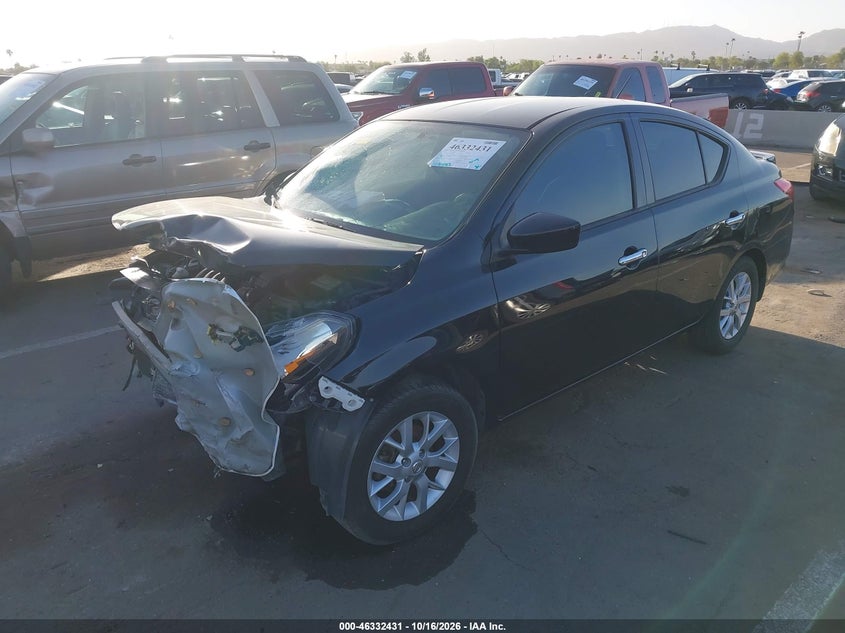 Vin: 3n1cn7ap7jl871634, lot: 46832685, nissan versa 1.6 sv 20182