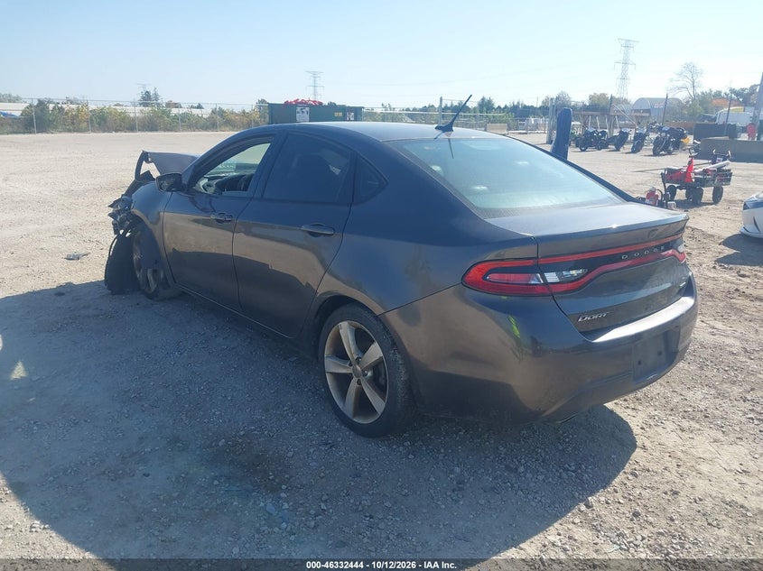 Vin: 1c3cdfeb2fd111900, lot: 46832697, dodge dart gt 20153