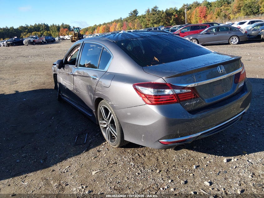 Vin: 1hgcr2f10ha003423, lot: 46832707, honda accord sport se 20173