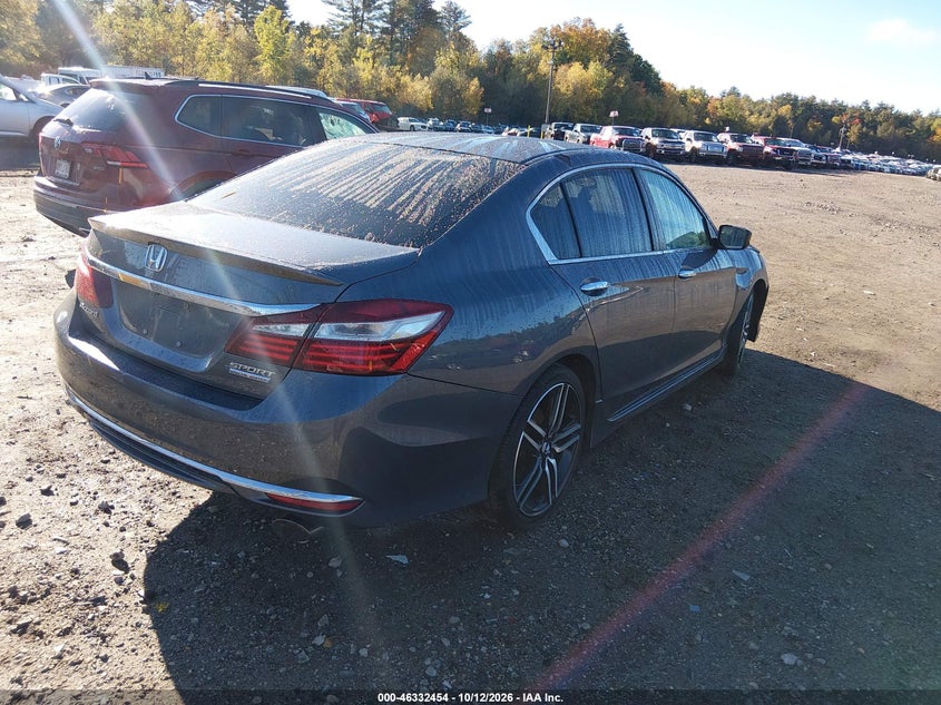Vin: 1hgcr2f10ha003423, lot: 46832707, honda accord sport se 20174