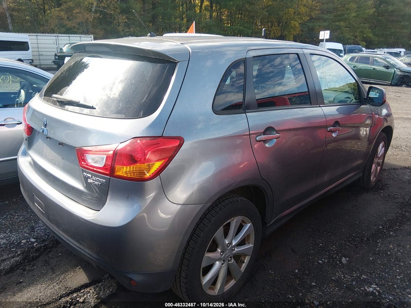 Vin: 4a4ar3au6ee031513, lot: 46832740, mitsubishi outlander sport es 20144