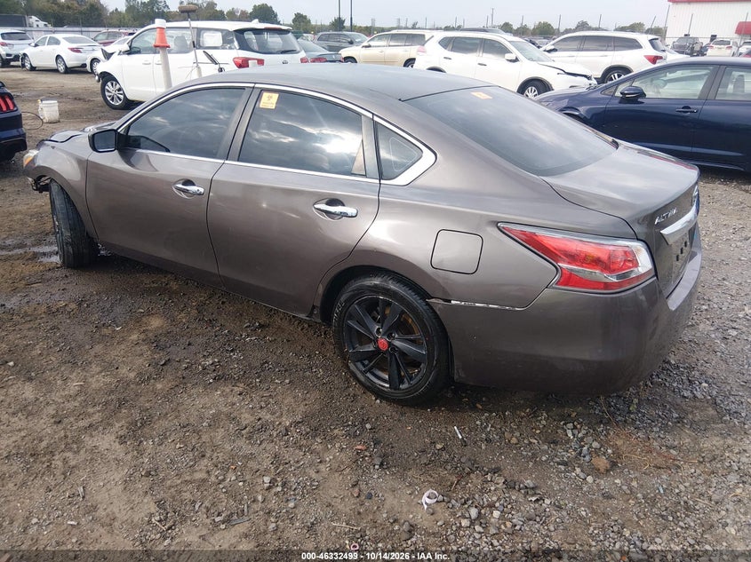 Vin: 1n4al3ap3ec145893, lot: 46832752, nissan altima 2.5 s 20143