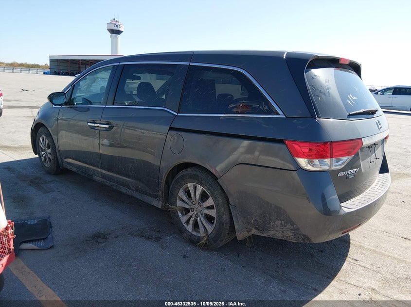 Vin: 5fnrl5h44eb134232, lot: 46832788, honda odyssey ex 20143