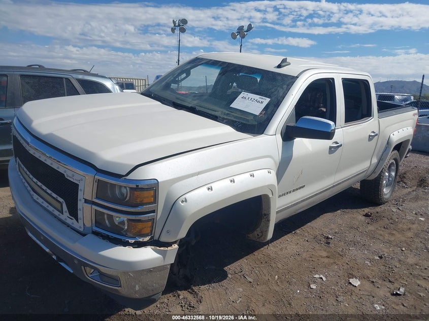 Vin: 3gcuksec3fg306205, lot: 46832821, chevrolet silverado 1500 1lz 20152