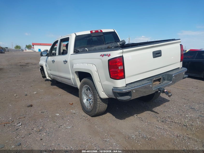 Vin: 3gcuksec3fg306205, lot: 46832821, chevrolet silverado 1500 1lz 20153
