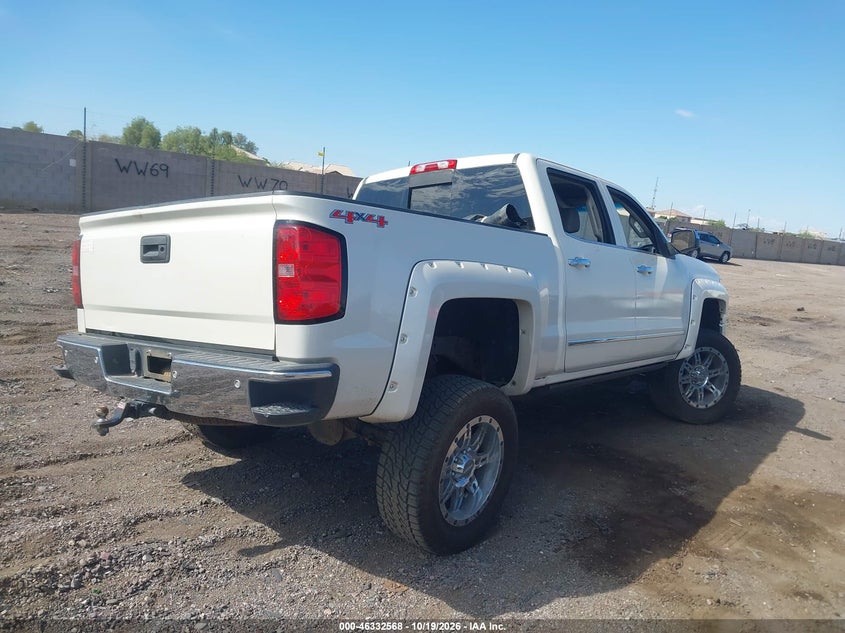 Vin: 3gcuksec3fg306205, lot: 46832821, chevrolet silverado 1500 1lz 20154