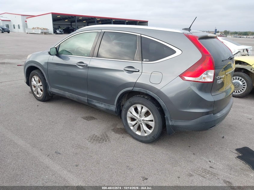 Vin: jhlrm4h70cc023059, lot: 46832828, honda cr-v ex-l 20123