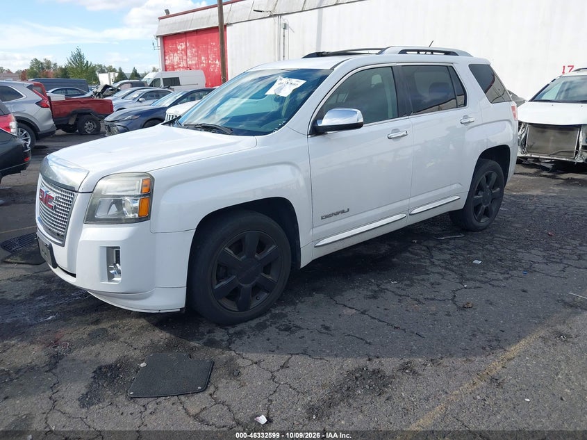 Vin: 2gkflze35e6345598, lot: 46832852, gmc terrain denali 20142