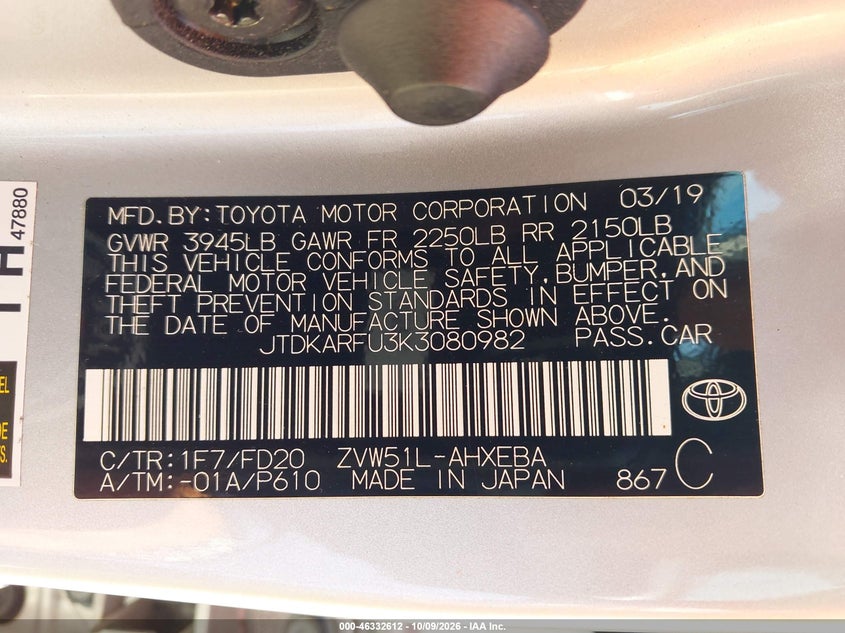 TOYOTA PRIUS - zdjęcie 9