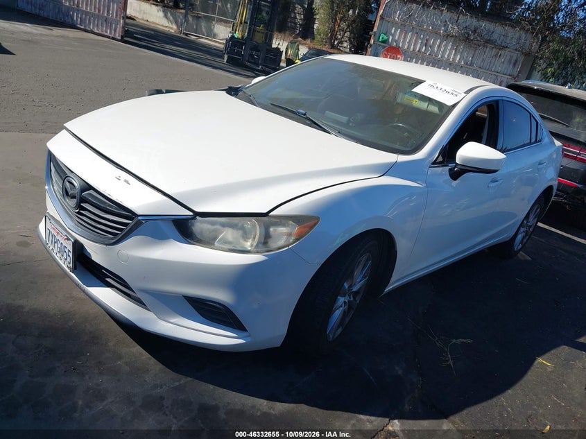 Vin: jm1gl1u59h1121956, lot: 46832908, mazda mazda6 sport 20172