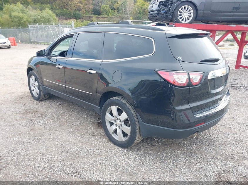 Vin: 1gnkrjkdxfj289158, lot: 46832934, chevrolet traverse ltz 20153