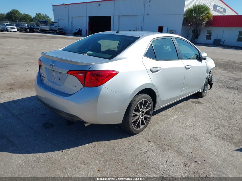 Vin: 5yfburhe5hp581501, lot: 46832946, toyota corolla se special edition 20174