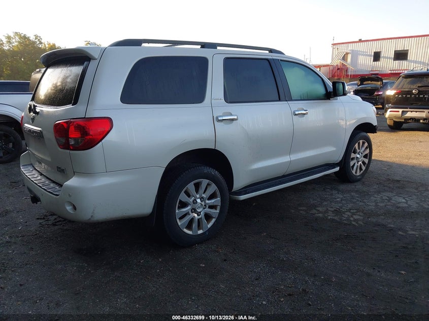 Vin: 5tddy5g17as039463, lot: 46832952, toyota sequoia platinum 5.7l v8 20104