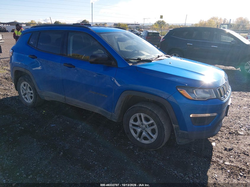 Vin: 3c4njdab8ht664684, lot: 46832960, jeep new compass sport 4x4 2017 img_1
