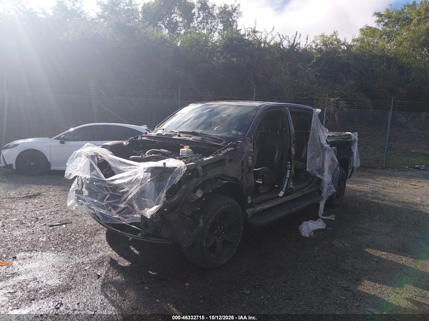 Vin: 1c6srfvt6nn326617, lot: 46832968, ram 1500 sport 20222