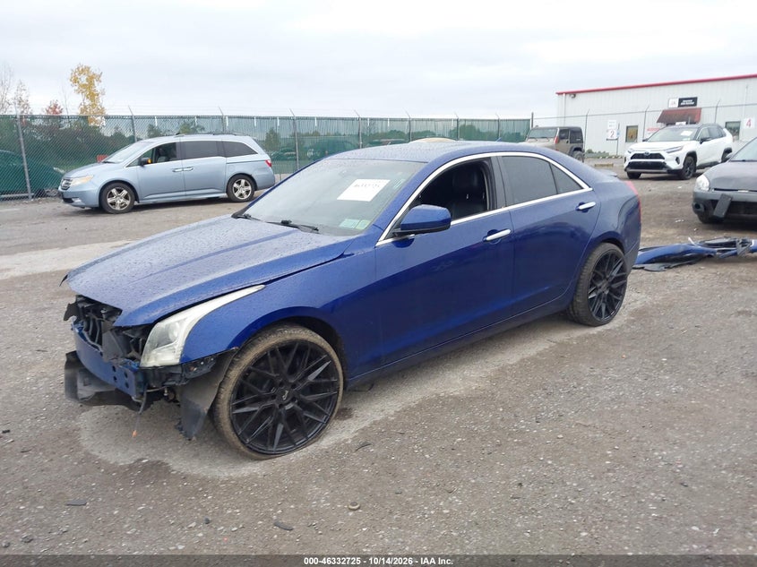 2013 Cadillac Ats Standard, Front End, IAAI, VIN 1G6AG5RXXD0167925 — photo 2