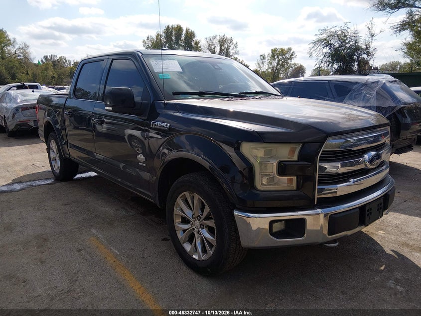 Vin: 1ftew1eg7ffd07316, lot: 46833000, ford f-150 king ranch 2015 img_1