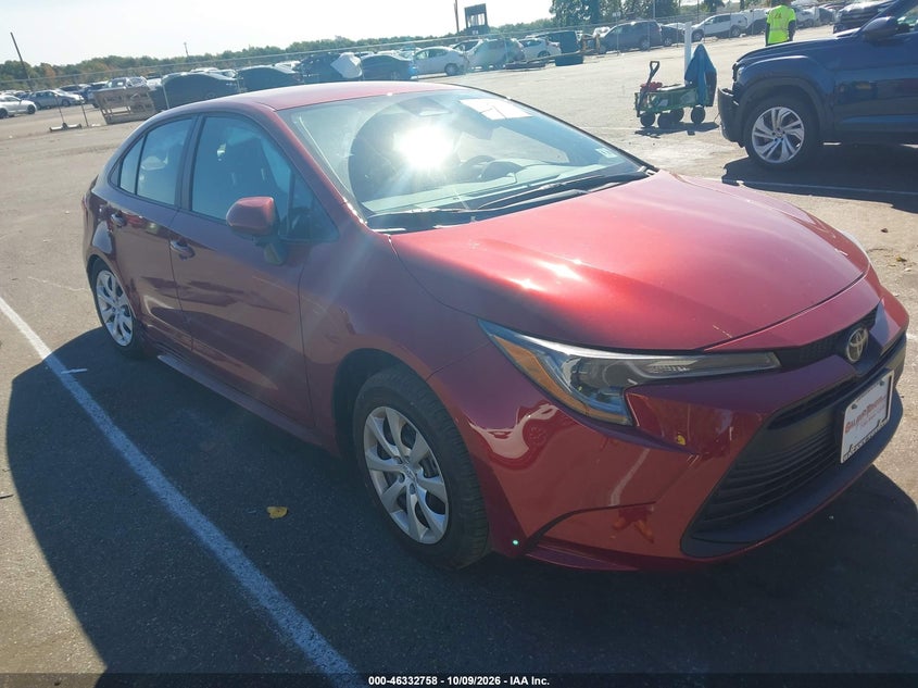 Vin: 5yfb4mde1tp498908, lot: 46833011, toyota corolla le 20261