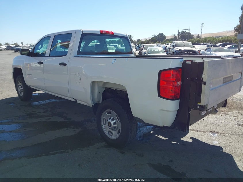 Vin: 1gc1cueg5hf169058, lot: 46833023, chevrolet silverado 2500hd wt 20173