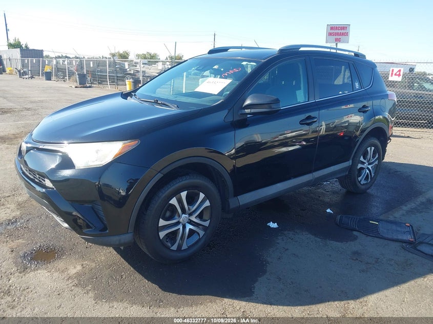 Vin: 2t3zfrev1jw432205, lot: 46833030, toyota rav4 le 20182