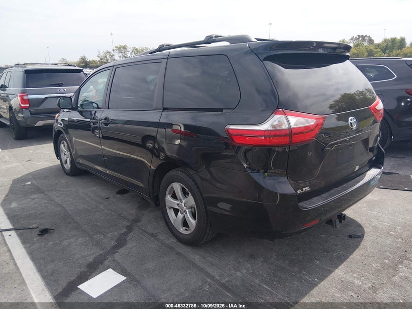 Vin: 5tdkk3dc1gs692088, lot: 46833039, toyota sienna le 8 passenger 20163