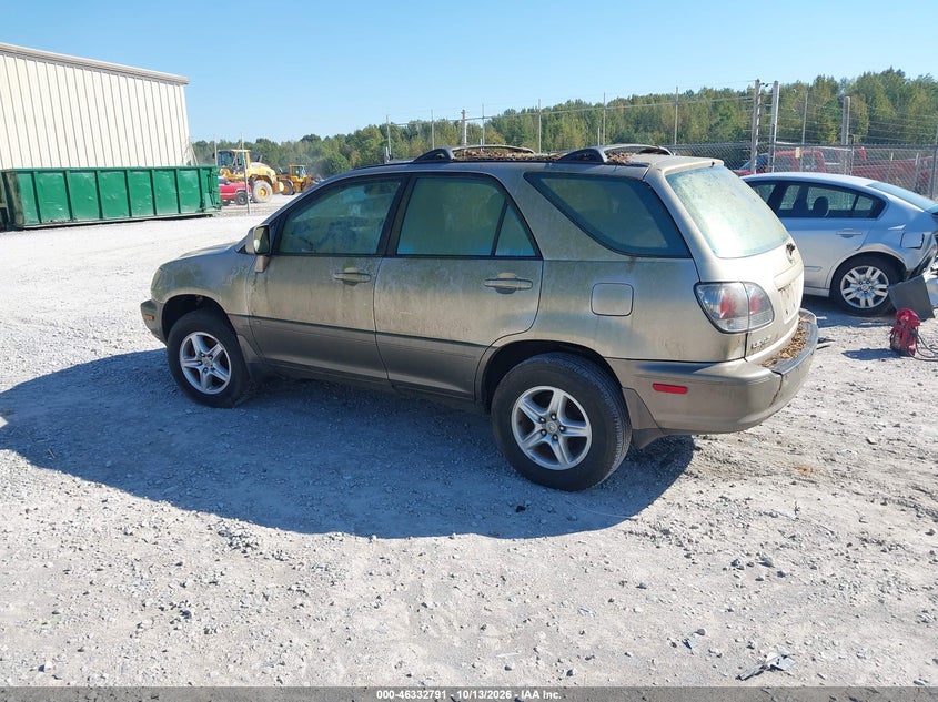 LEXUS RX 300 2001 VIN JTJGF10U910096392
