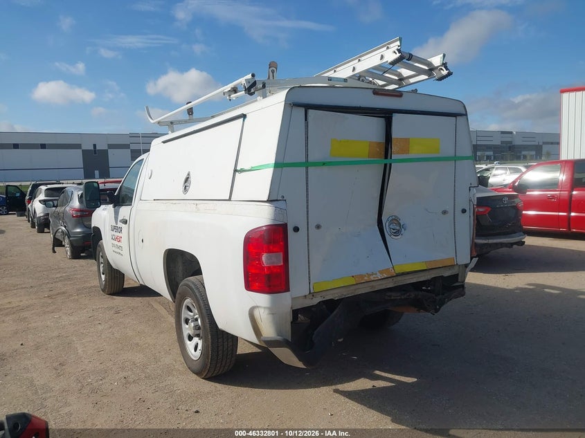 Vin: 1gcncpex2dz900024, lot: 46833054, chevrolet silverado 1500 work truck 20133