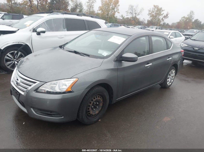 Vin: 3n1ab7ap3fl657537, lot: 46833060, nissan sentra fe+ s/s/sl/sr/sv 20152