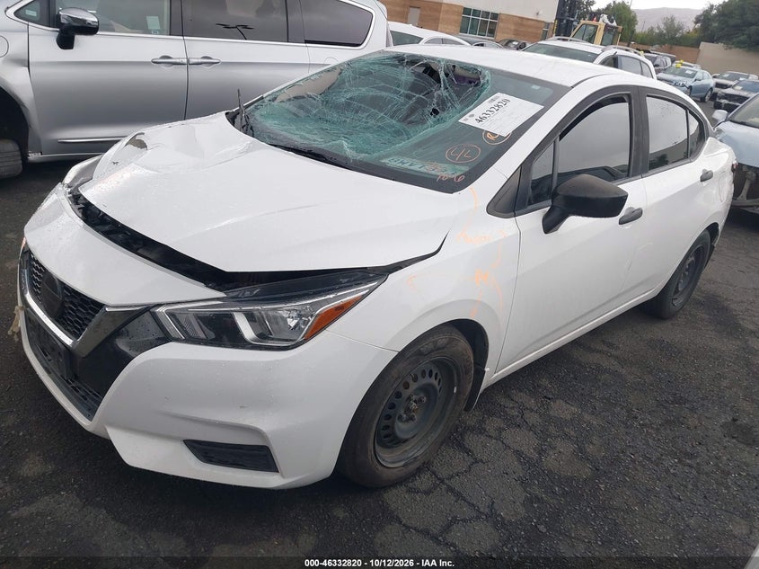 Vin: 3n1cn8dv2ml818490, lot: 46833072, nissan versa s xtronic cvt 20212