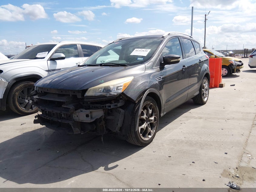 Vin: 1fmcu0j97fua07863, lot: 46833092, ford escape titanium 20152